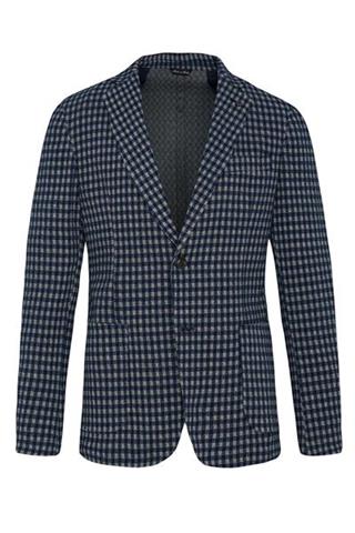 Casualowa marynarka w kratę 49019 - 31251