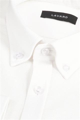 Biała koszula męska Button Down 93239 - 331771