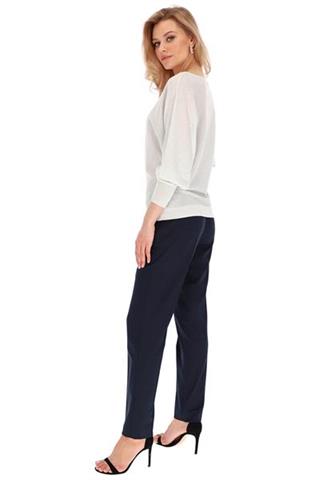 Sweter damski ze srebrną nitką 58600 - 350801