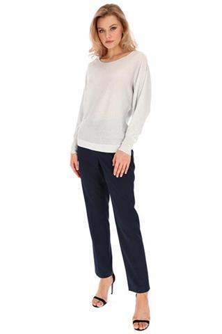 Sweter damski ze srebrną nitką 58600 - 350821