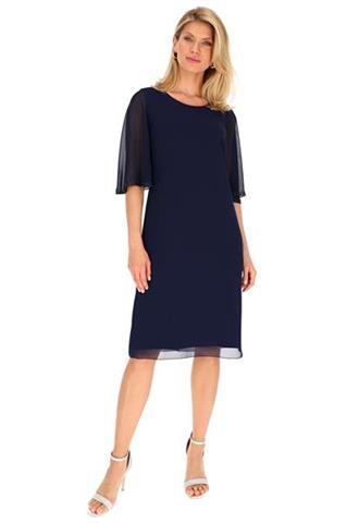 Elegancka sukienka granatowa 58623 - 359991