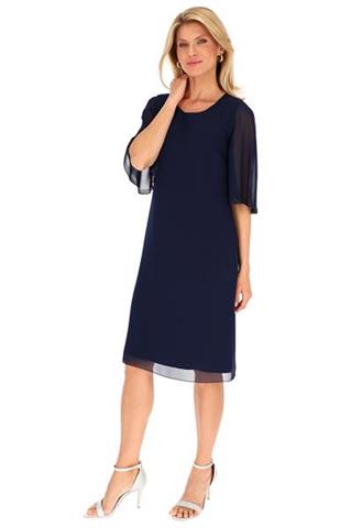 Elegancka sukienka granatowa 58623 - 360061