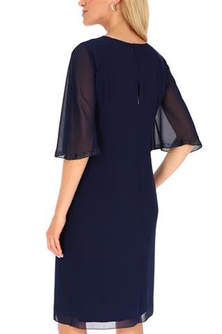 Elegancka sukienka granatowa 58623 - 360071