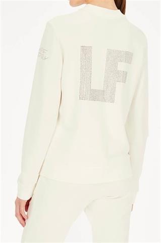 Biała bluza damska z cekinami 58637 - 365021