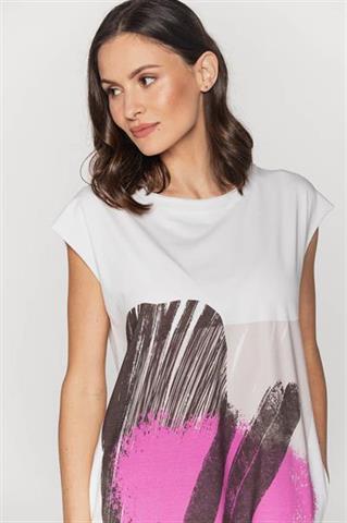 Biała sukienka w sportowym stylu 58645 - 367251