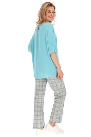 Elegancka turkusowa bluzka damska 58676 - 371451