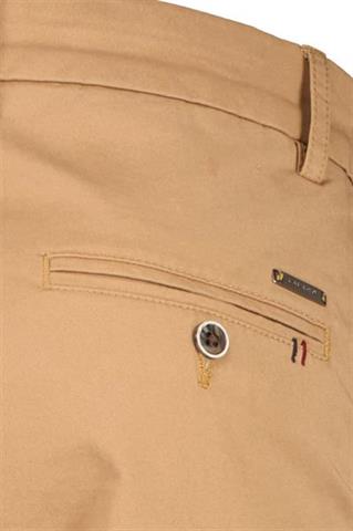 Camelowe spodnie chinos 64195 - 374611