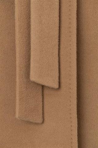 Camelowy płaszcz damski 84008 - 37541