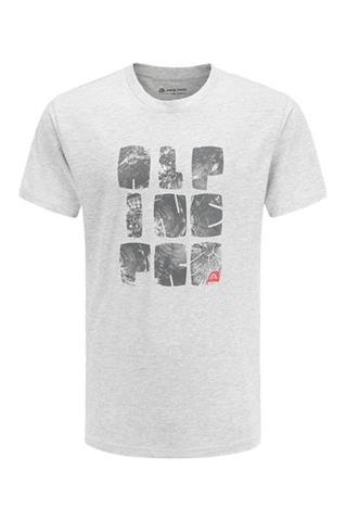 Bawełniany t-shirt męski z nadrukiem 58794 - 382551