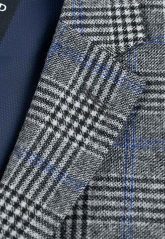 Szara marynarka w kratę Boya Plaid 45144 - 38701