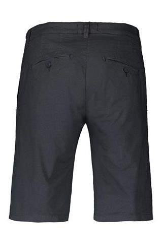 Granatowe spodenki męskie w miro wzór 60182 - 389171