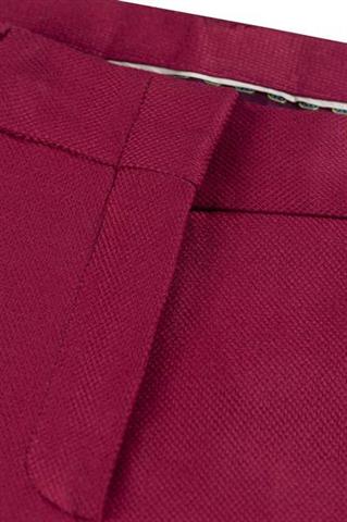 Bordowe spodnie damskie 84508 - 39081