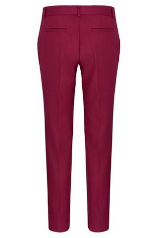 Bordowe spodnie damskie 84508 - 39091