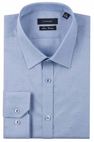 Niebieska koszula męska slim fit 92961 - 39561