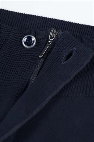 Granatowy sweter ze stójką 72764 - 39631