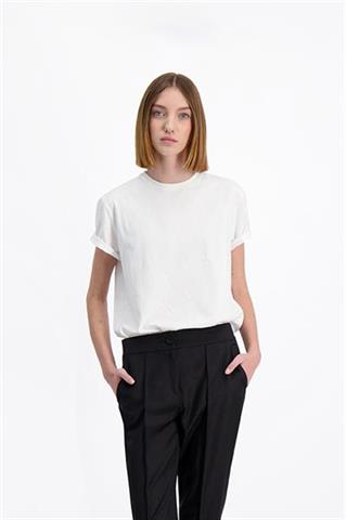 Biały t-shirt męski 73888 - 434891