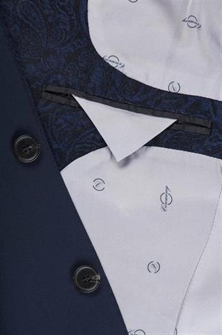 Granatowa elegancka marynarka Hermes Ceremony 45167 - 46491