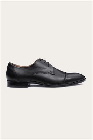 Czarne skórzane buty męskie 75162 - 472121