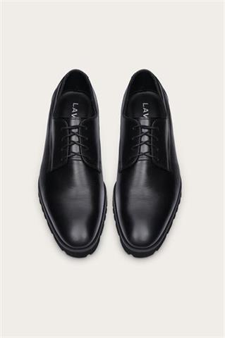Czarne skórzane buty męskie 75171 - 472371