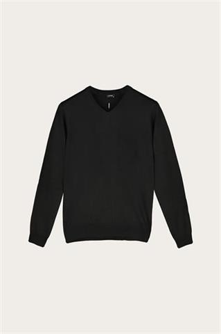 Czarny sweter męski 74194 - 482761