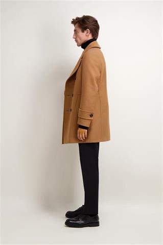 Wełniana bosmanka w kolorze camel 29961 - 487461