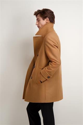 Wełniana bosmanka w kolorze camel 29961 - 487481