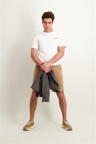 Biały bawełniany t-shirt męski 78050 - 490811