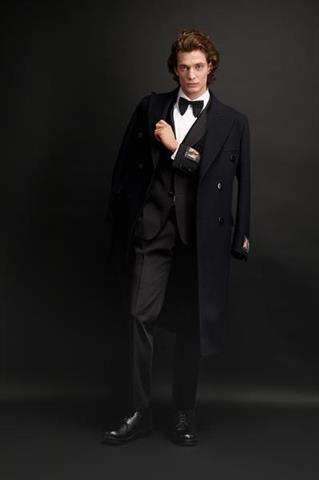 Czarny smoking virgin wool 35446 - 516761