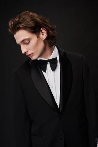 Czarny smoking virgin wool 35446 - 518871
