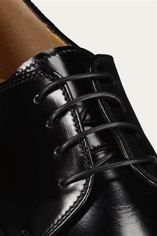 Czarne buty męskie ze skóry naturalnej 75146 - 548131