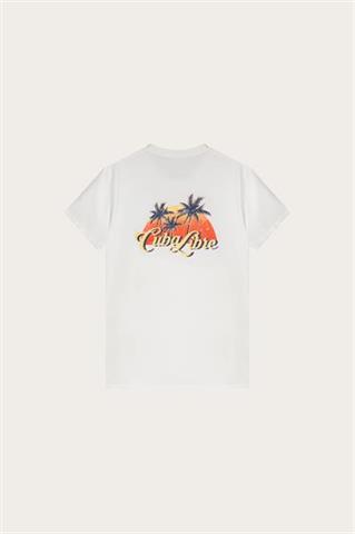 Biały bawełniany t-shirt męski 78050 - 557841
