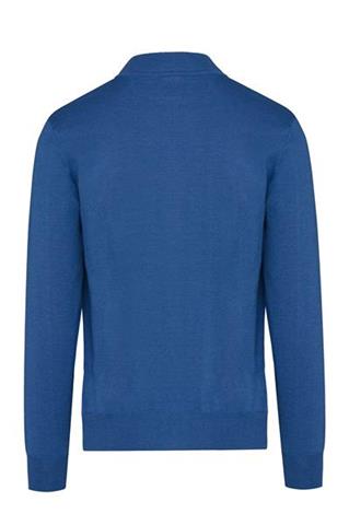 Niebieski sweter męski rozpinany 72878 - 56291