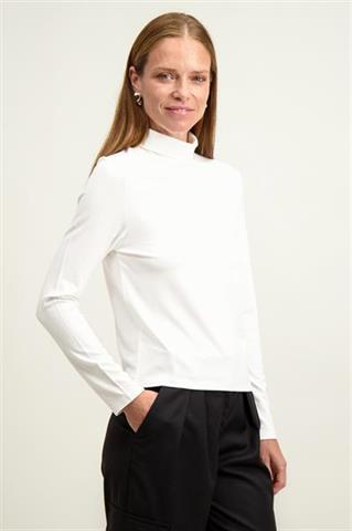 Golf damski w kolorze ecru 87208 - 583161