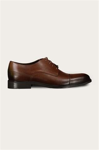 Brązowe skórzane buty męskie 75178 - 589751