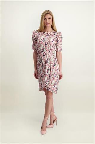 Elegancka sukienka w kwiaty 86045 - 615151