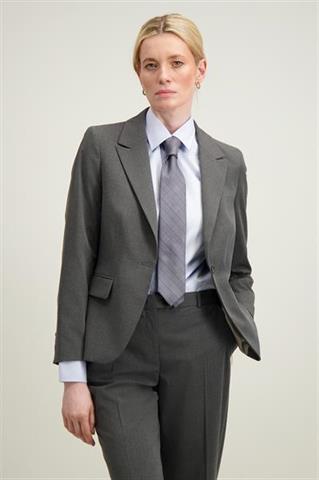 Szara marynarka damska 87324 - 619451