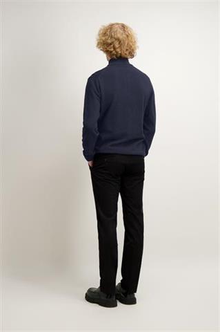 Granatowy sweter męski z wełną 74232 - 620621