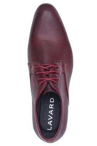 Bordowe buty męskie Lucio Bordo DM 73010 - 66751