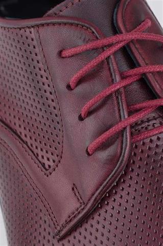 Bordowe buty męskie Lucio Bordo DM 73010 - 66761