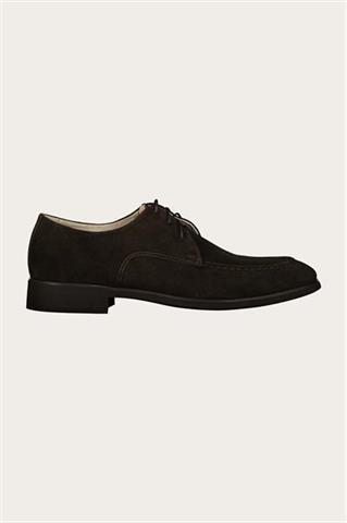 Brązowe skórzane buty męskie 58948 - 672291