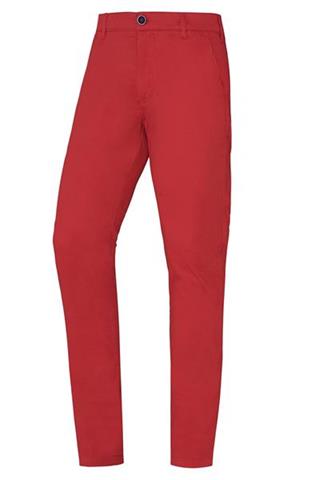 Czerwone spodnie męskie Chinos Simple 64166 - 71041