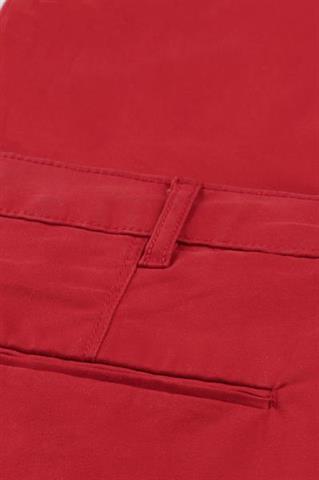 Czerwone spodnie męskie Chinos Simple 64166 - 71091