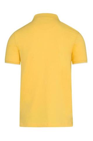 Żółta męska koszulka Polo 72888 - 76071