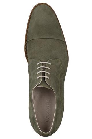 Buty męskie skórzane khaki 73018 - 76741