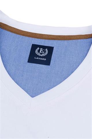 Biały t-shirt męski 72994 - 78091