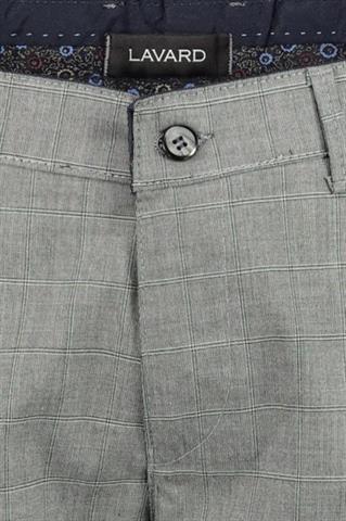 Spodnie męskie w kratkę chinos 64521 - 79081