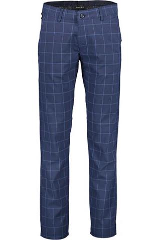 Męskie spodnie w kratę Chinos London 64522 - 79121