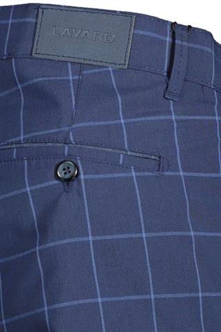 Męskie spodnie w kratę Chinos London 64522 - 79151