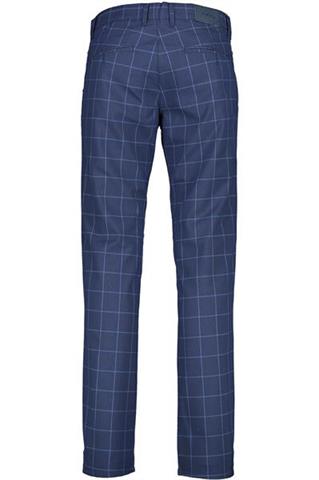 Męskie spodnie w kratę Chinos London 64522 - 79161