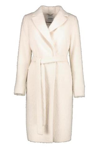 Elegancki płaszcz damski z długim włosem Blanca Selvaggia 84759 - 84411